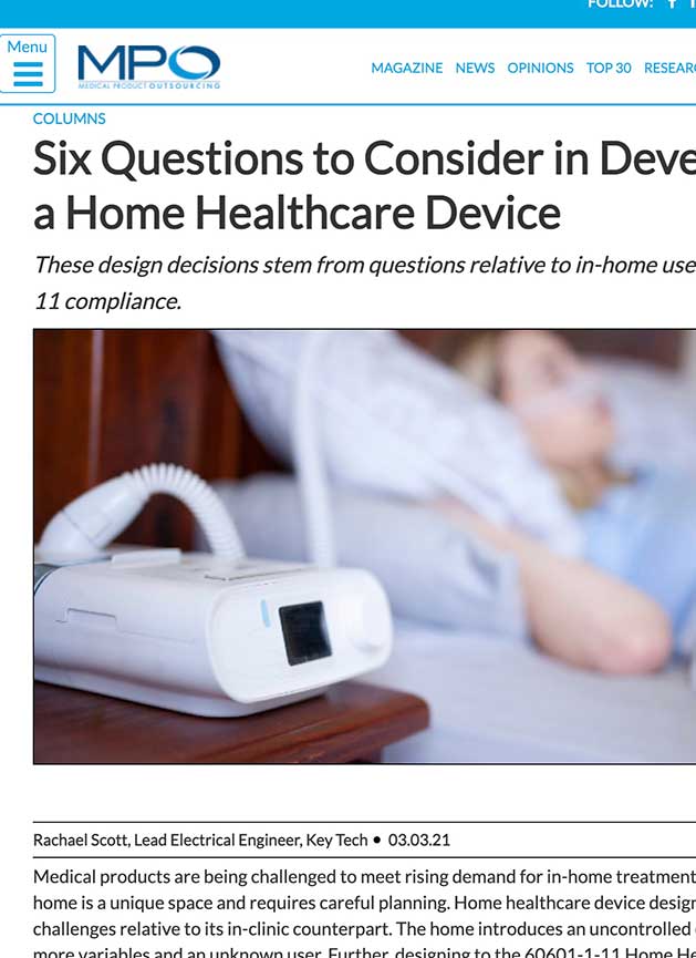 Six Questions to Consider in Developing a Home Healthcare Device